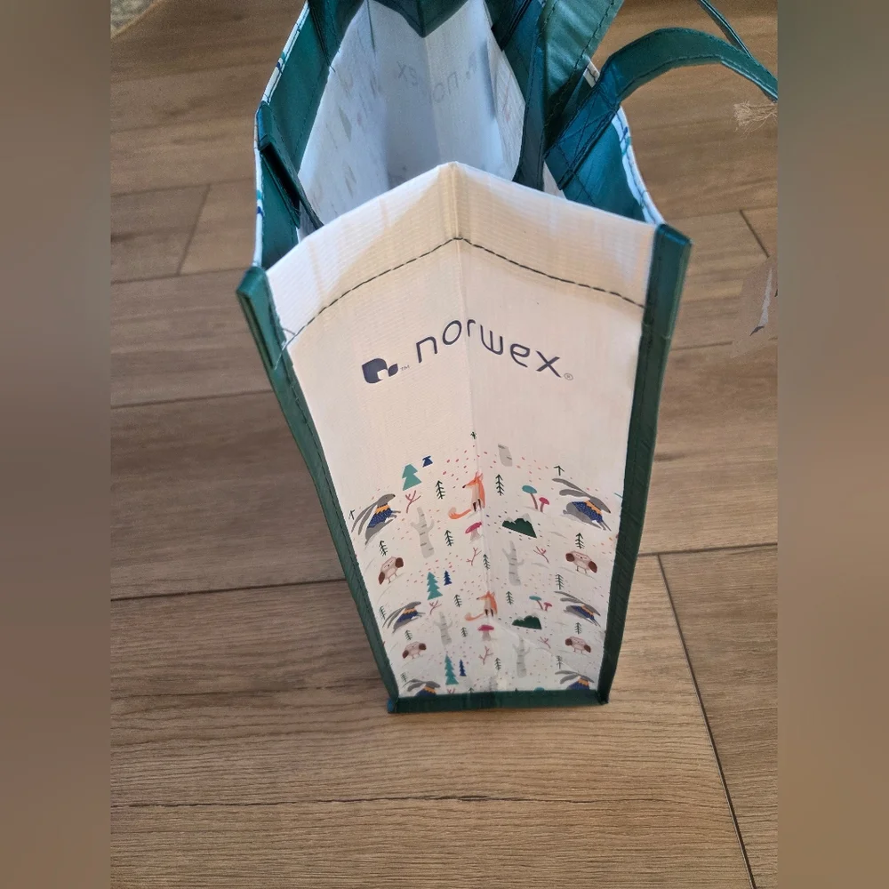 New! Norwex Stylish Multicolor Gift / Tote Bag